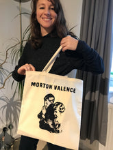 Load image into Gallery viewer, Morton Valence canvas &quot;Cherubs&quot; tote bag
